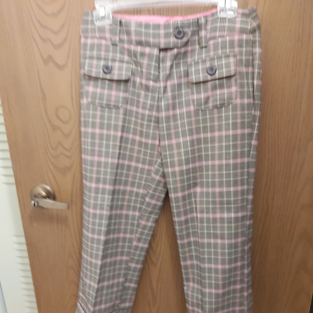 These are size 5 Juniors, retro pants.